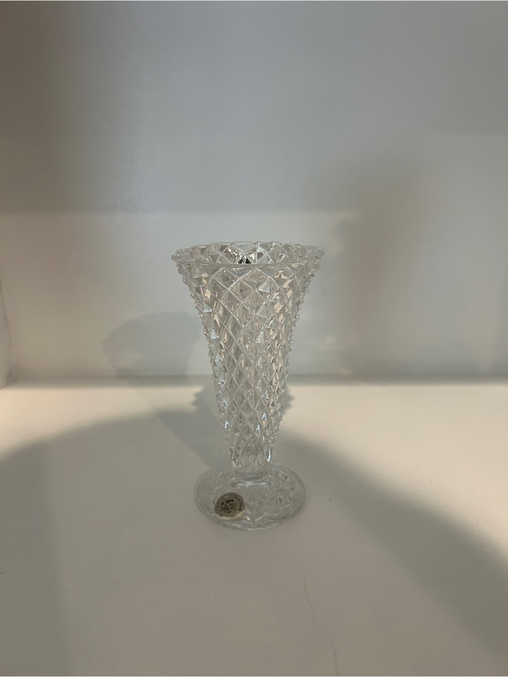 HTF VTG Goebel Crystal Vase